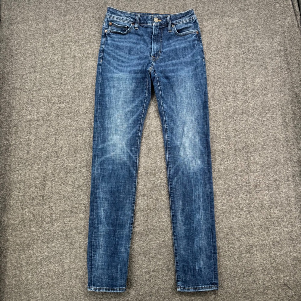 American Eagle Mens Slim Fit Ne(x)t Level Flex Medium Wash Distressed Jeans 30